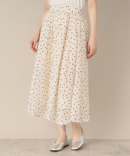 ITS'DEMO / イッツデモ スカート | 【ウエストゴム／手洗い可】シアーボリュームスカート | 詳細17