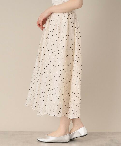 ITS'DEMO / イッツデモ スカート | 【ウエストゴム／手洗い可】シアーボリュームスカート | 詳細18