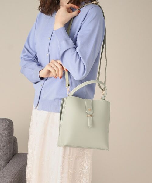 ITS'DEMO / イッツデモ ショルダーバッグ | 【2WAY】ベルト飾りミニショルダー | 詳細5