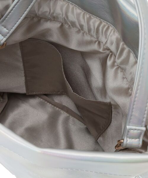 ITS'DEMO / イッツデモ ショルダーバッグ | メタリック巾着2WAYショルダー | 詳細18