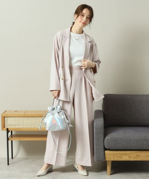 ITS'DEMO / イッツデモ ショルダーバッグ | メタリック巾着2WAYショルダー | 詳細3