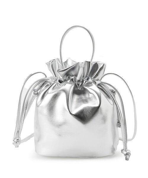 ITS'DEMO / イッツデモ ショルダーバッグ | メタリック巾着2WAYショルダー | 詳細8