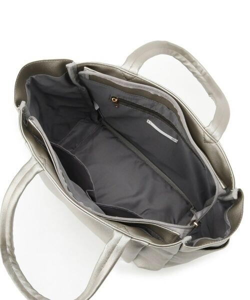 ITS'DEMO / イッツデモ ハンドバッグ | 【通勤／8ポケット】合皮WポケットA4トート | 詳細14