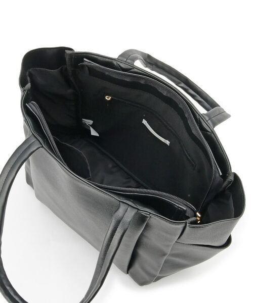 ITS'DEMO / イッツデモ ハンドバッグ | 【通勤／8ポケット】合皮WポケットA4トート | 詳細15