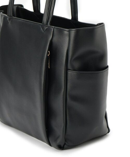 ITS'DEMO / イッツデモ ハンドバッグ | 【通勤／8ポケット】合皮WポケットA4トート | 詳細20