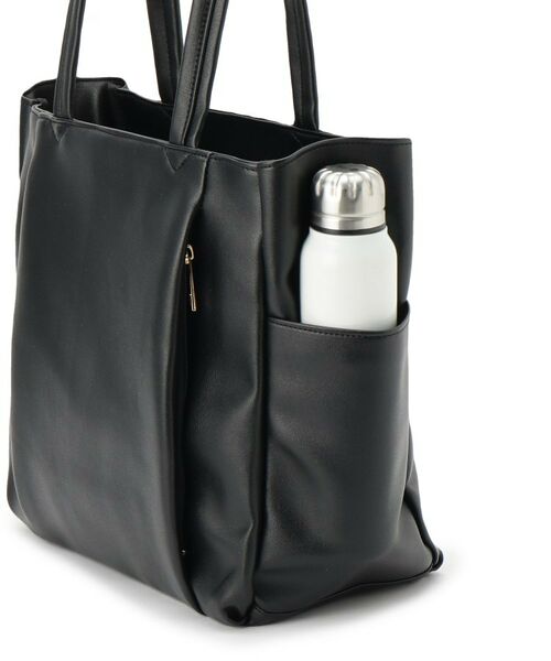 ITS'DEMO / イッツデモ ハンドバッグ | 【通勤／8ポケット】合皮WポケットA4トート | 詳細21