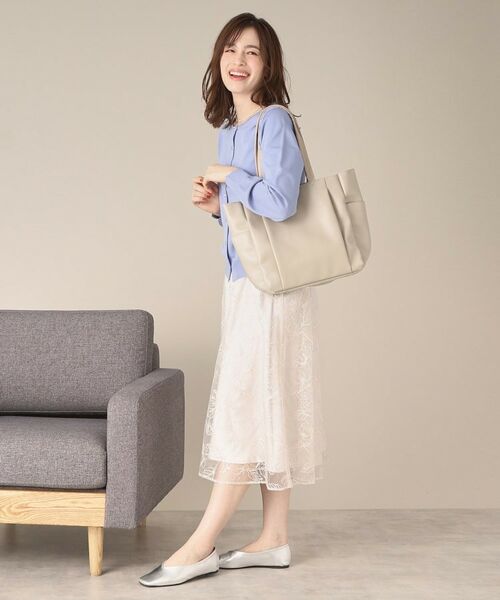 ITS'DEMO / イッツデモ ハンドバッグ | 【通勤／8ポケット】合皮WポケットA4トート | 詳細6