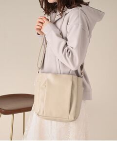 ITS'DEMO / イッツデモ ショルダーバッグ | 【7ポケット】合皮Wポケットショルダー