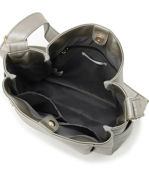 ITS'DEMO / イッツデモ ショルダーバッグ | 【7ポケット】合皮Wポケットショルダー | 詳細12