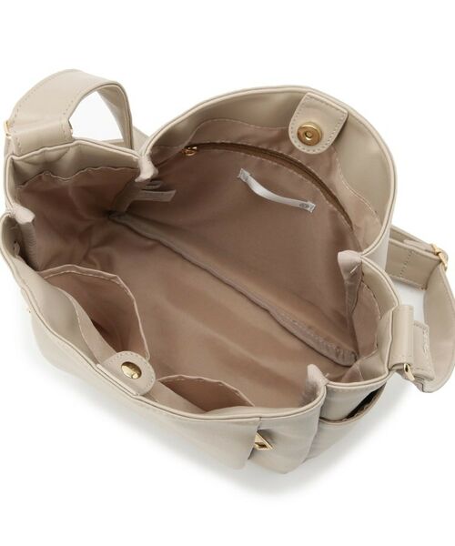 ITS'DEMO / イッツデモ ショルダーバッグ | 【7ポケット】合皮Wポケットショルダー | 詳細14