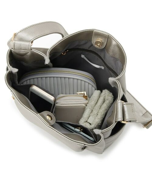 ITS'DEMO / イッツデモ ショルダーバッグ | 【7ポケット】合皮Wポケットショルダー | 詳細15