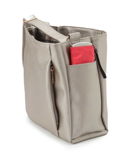 ITS'DEMO / イッツデモ ショルダーバッグ | 【7ポケット】合皮Wポケットショルダー | 詳細18