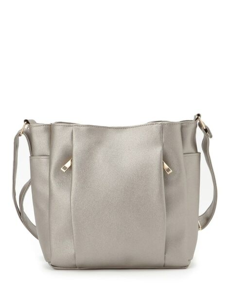 ITS'DEMO / イッツデモ ショルダーバッグ | 【7ポケット】合皮Wポケットショルダー | 詳細7