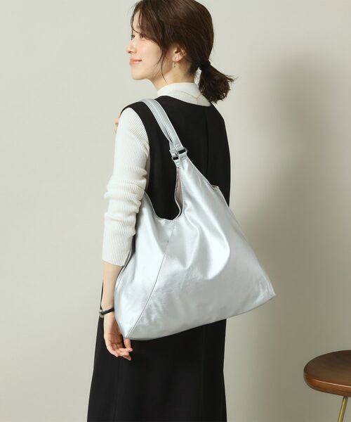 ITS'DEMO / イッツデモ トートバッグ | 【A4対応】合皮Vカットトート | 詳細1