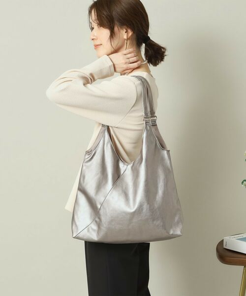 ITS'DEMO / イッツデモ トートバッグ | 【A4対応】合皮Vカットトート | 詳細3