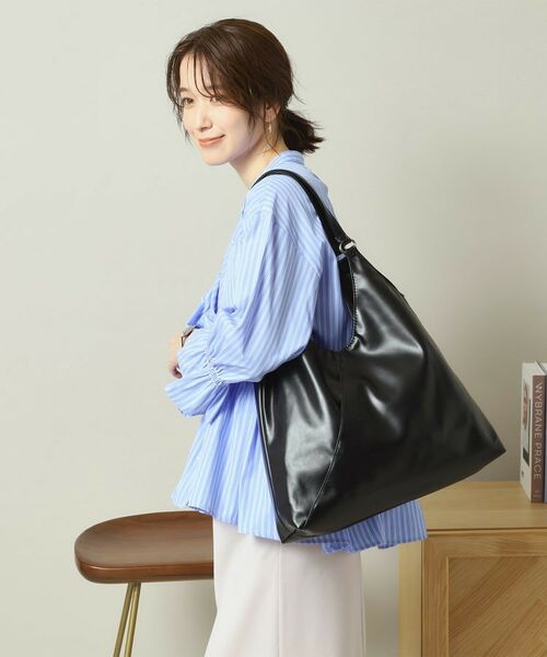 ITS'DEMO / イッツデモ トートバッグ | 【A4対応】合皮Vカットトート | 詳細5