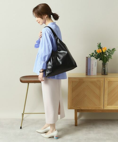 ITS'DEMO / イッツデモ トートバッグ | 【A4対応】合皮Vカットトート | 詳細6