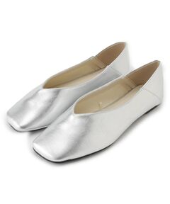 ITS'DEMO / イッツデモ フラットシューズ | スクエアフラットシューズ