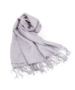 ITS'DEMO / イッツデモ マフラー・ショール・スヌード・ストール | 【手洗い可／UV】薄手ダマスクジャガードストール