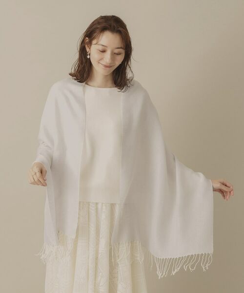 ITS'DEMO / イッツデモ マフラー・ショール・スヌード・ストール | ラメ入り無地ストール | 詳細5