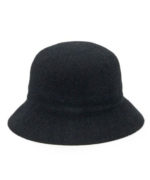ITS'DEMO/イッツデモ 【サイズ調整可】ブークレサーモバケットハット ブラック(019) 00(フリーサイズ) ITS'DEMO/イッツデモ 【サイズ調整可】ブークレサーモバケットハット ブラック(019) 00(フリーサイズ)