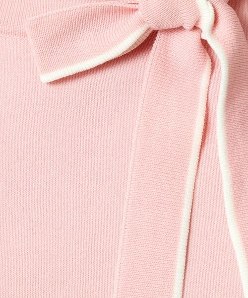 ITS'DEMO / イッツデモ ニット・セーター | 【縮みに強い／洗濯機OK】ボウタイリボンニット | 詳細10