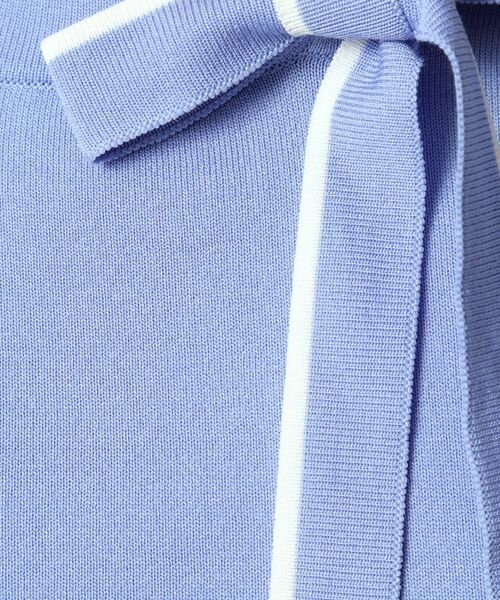 ITS'DEMO / イッツデモ ニット・セーター | 【縮みに強い／洗濯機OK】ボウタイリボンニット | 詳細14