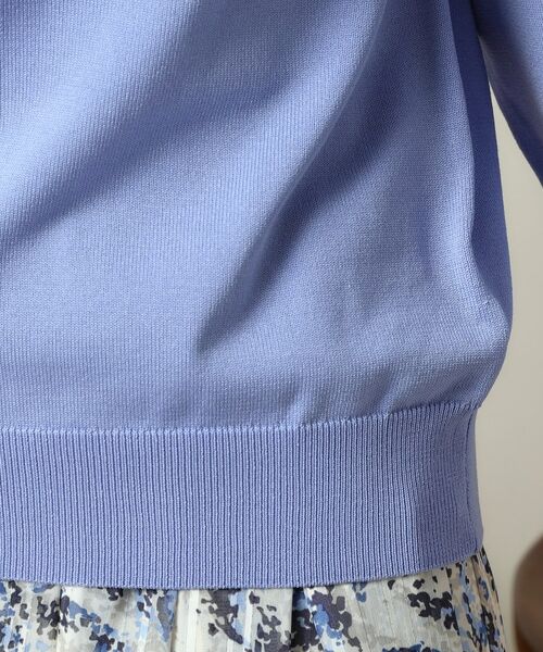 ITS'DEMO / イッツデモ ニット・セーター | 【縮みに強い／洗濯機OK】ボウタイリボンニット | 詳細24