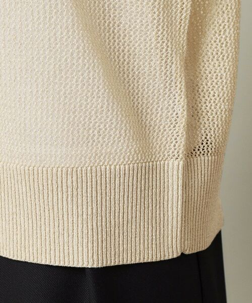 ITS'DEMO / イッツデモ ニット・セーター | 【手洗い可】ラメメッシュニット | 詳細14