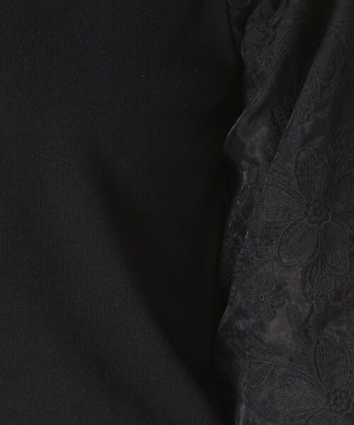 ITS'DEMO / イッツデモ ニット・セーター | 【通勤／手洗い可】袖レースニット | 詳細11