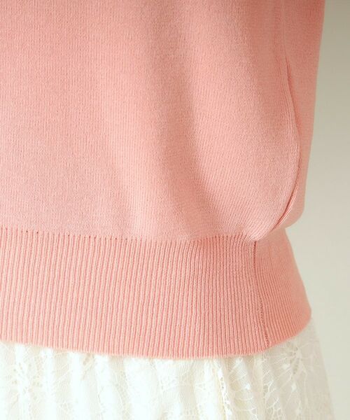 ITS'DEMO / イッツデモ ニット・セーター | 【通勤／手洗い可】袖レースニット | 詳細25