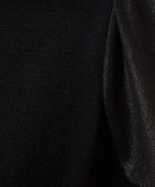 ITS'DEMO / イッツデモ ニット・セーター | 【UVケア／接触冷感／アンチピリング／洗濯機OK】袖シアーニット | 詳細10