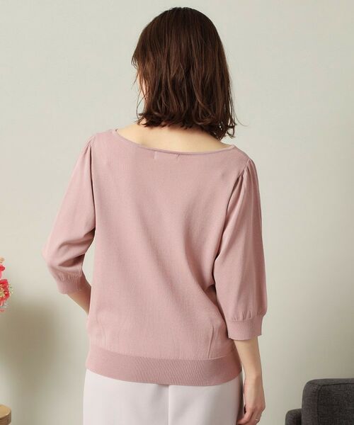 ITS'DEMO / イッツデモ ニット・セーター | 【UVケア／接触冷感／アンチピリング／洗濯機OK】キーネックニット | 詳細21