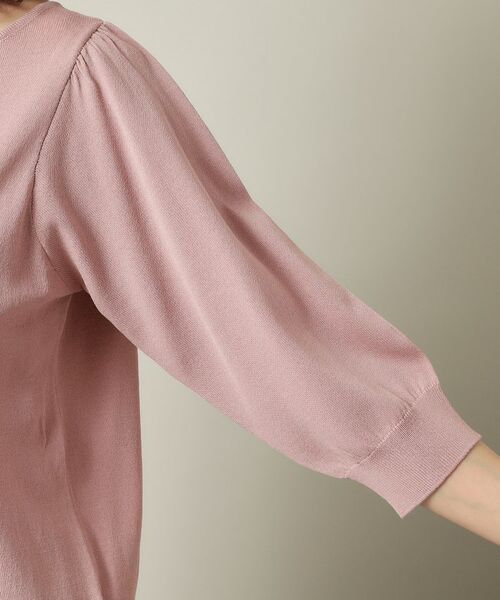 ITS'DEMO / イッツデモ ニット・セーター | 【UVケア／接触冷感／アンチピリング／洗濯機OK】キーネックニット | 詳細23