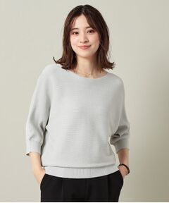 ITS'DEMO / イッツデモ ニット・セーター | 【UVケア／アンチピリング／洗濯機OK】ラメリブドルマンニット