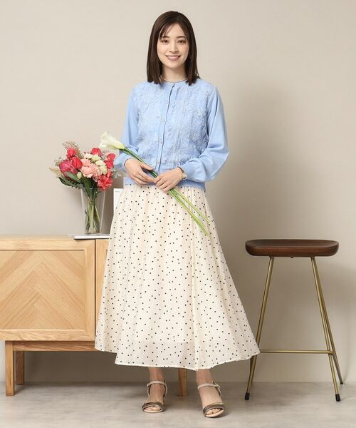 ITS'DEMO / イッツデモ カーディガン・ボレロ | 【通勤／手洗い可】レースニットカーディガン | 詳細11