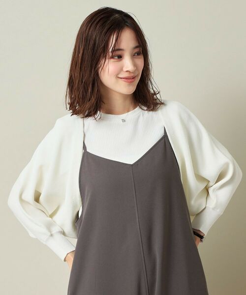 ITS'DEMO / イッツデモ カーディガン・ボレロ | 【UVケア／アンチピリング／手洗い可】ニットボレロ | 詳細3