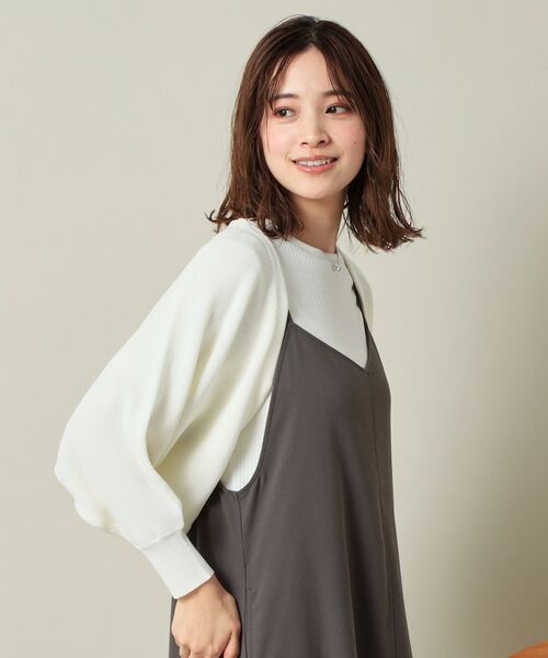 ITS'DEMO / イッツデモ カーディガン・ボレロ | 【UVケア／アンチピリング／手洗い可】ニットボレロ | 詳細4