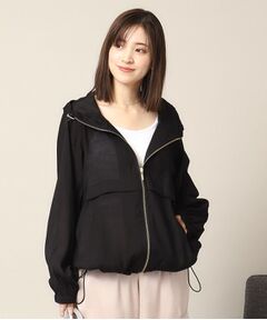 ITS'DEMO / イッツデモ レザーブルゾン・ジャケット | 【手洗い可】シアーブルゾン