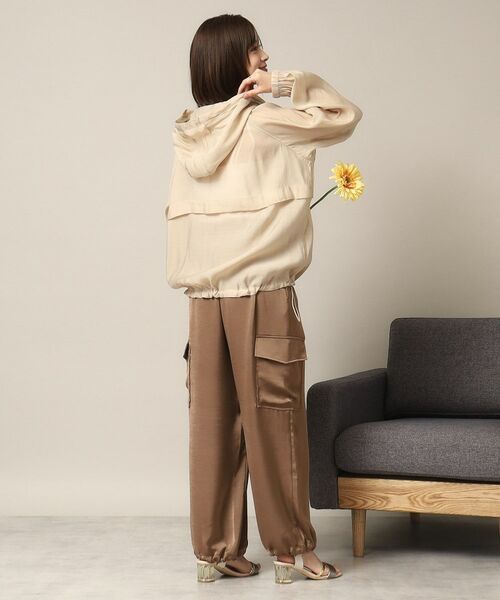 ITS'DEMO / イッツデモ レザーブルゾン・ジャケット | 【手洗い可】シアーブルゾン | 詳細10