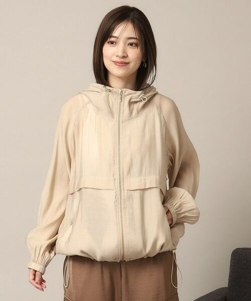 ITS'DEMO / イッツデモ レザーブルゾン・ジャケット | 【手洗い可】シアーブルゾン | 詳細12