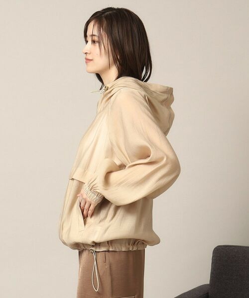 ITS'DEMO / イッツデモ レザーブルゾン・ジャケット | 【手洗い可】シアーブルゾン | 詳細13