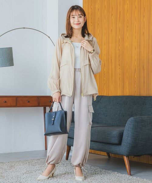 ITS'DEMO / イッツデモ レザーブルゾン・ジャケット | 【手洗い可】シアーブルゾン | 詳細2