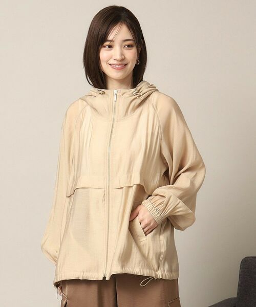 ITS'DEMO / イッツデモ レザーブルゾン・ジャケット | 【手洗い可】シアーブルゾン | 詳細21