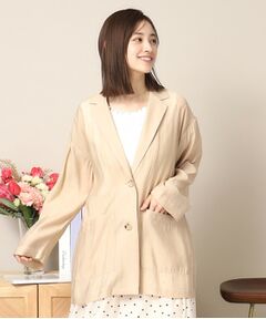 ITS'DEMO / イッツデモ テーラードジャケット | 【手洗い可】シアージャケット