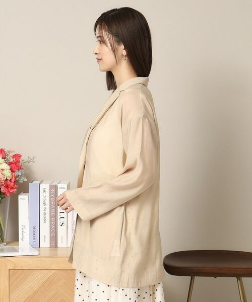 ITS'DEMO / イッツデモ テーラードジャケット | 【手洗い可】シアージャケット | 詳細10