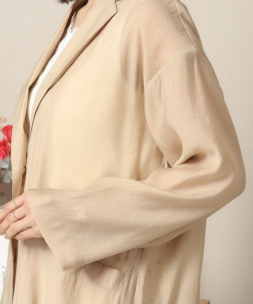 ITS'DEMO / イッツデモ テーラードジャケット | 【手洗い可】シアージャケット | 詳細13