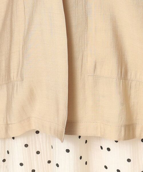 ITS'DEMO / イッツデモ テーラードジャケット | 【手洗い可】シアージャケット | 詳細16