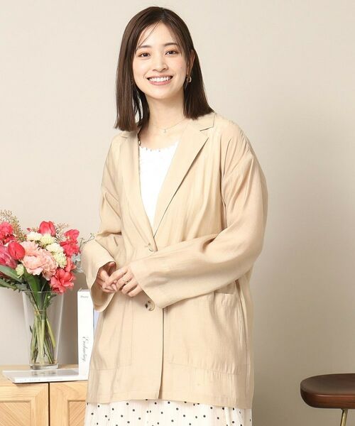 ITS'DEMO / イッツデモ テーラードジャケット | 【手洗い可】シアージャケット | 詳細5