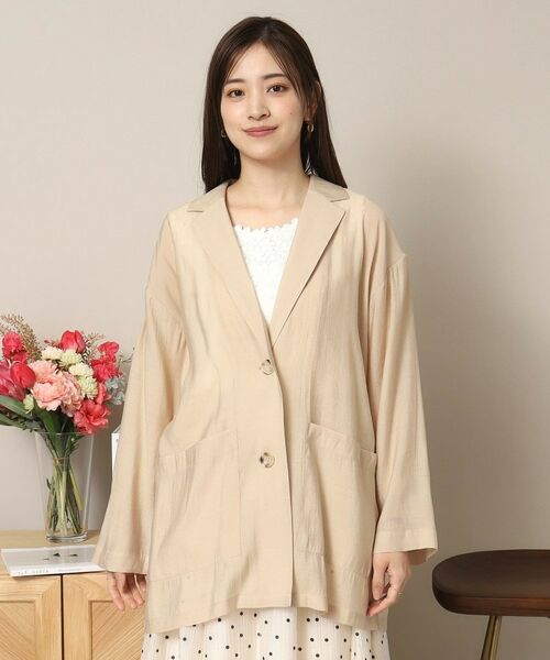 ITS'DEMO / イッツデモ テーラードジャケット | 【手洗い可】シアージャケット | 詳細9